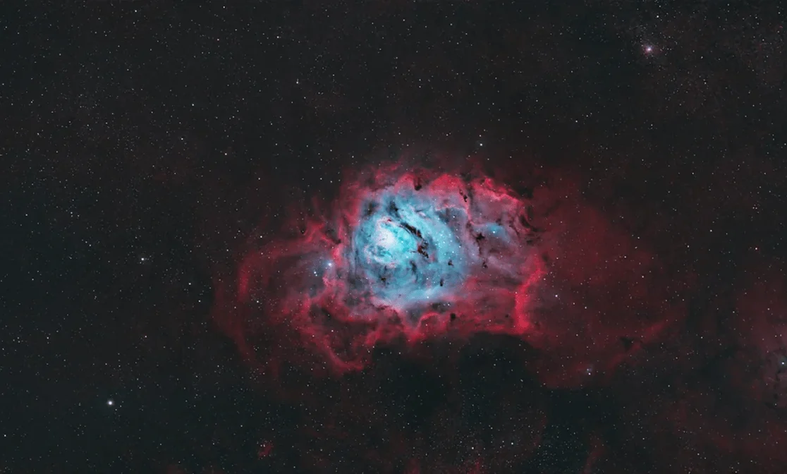 Deep-sky target captured with an easy DWARF setup
