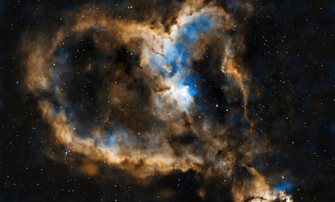 Heart Nebula captured from home