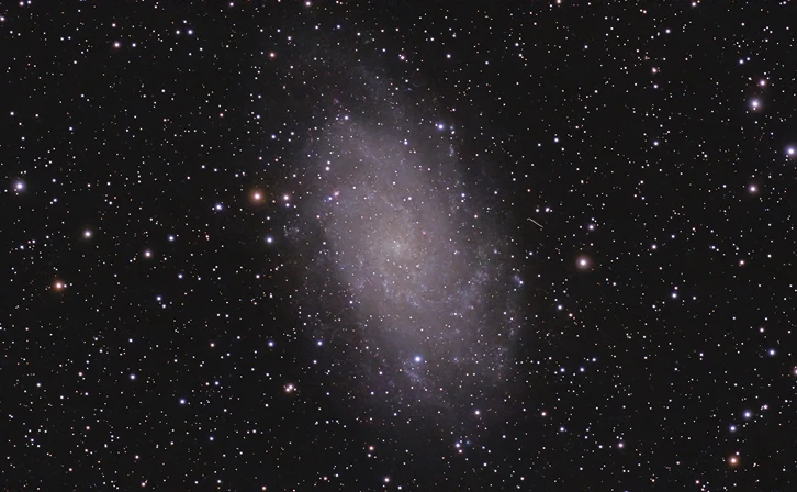 Triangulum Galaxy captured with DWARF mini