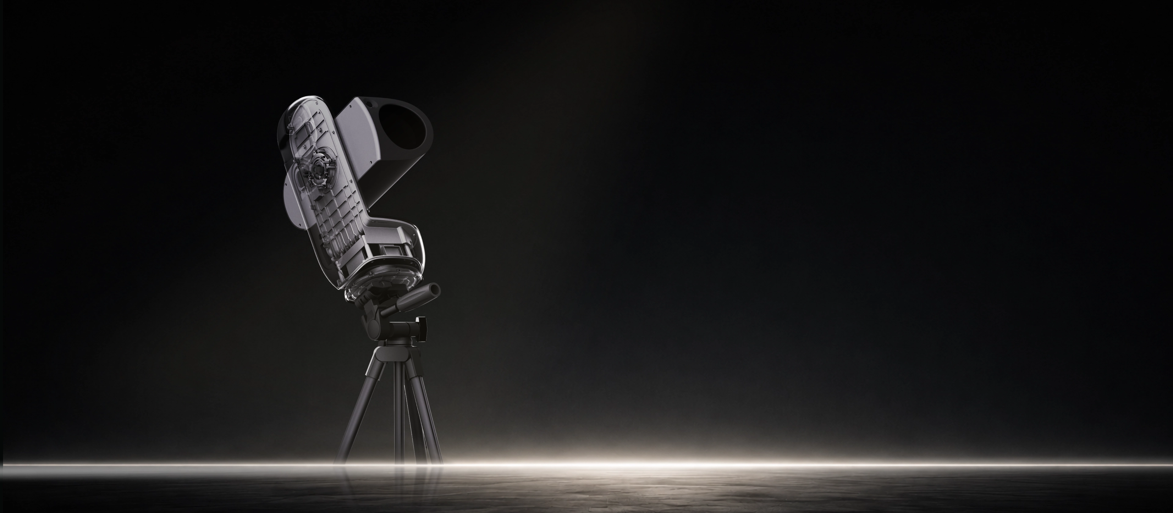 DRACO operating steadily in equatorial mode on its tripod
