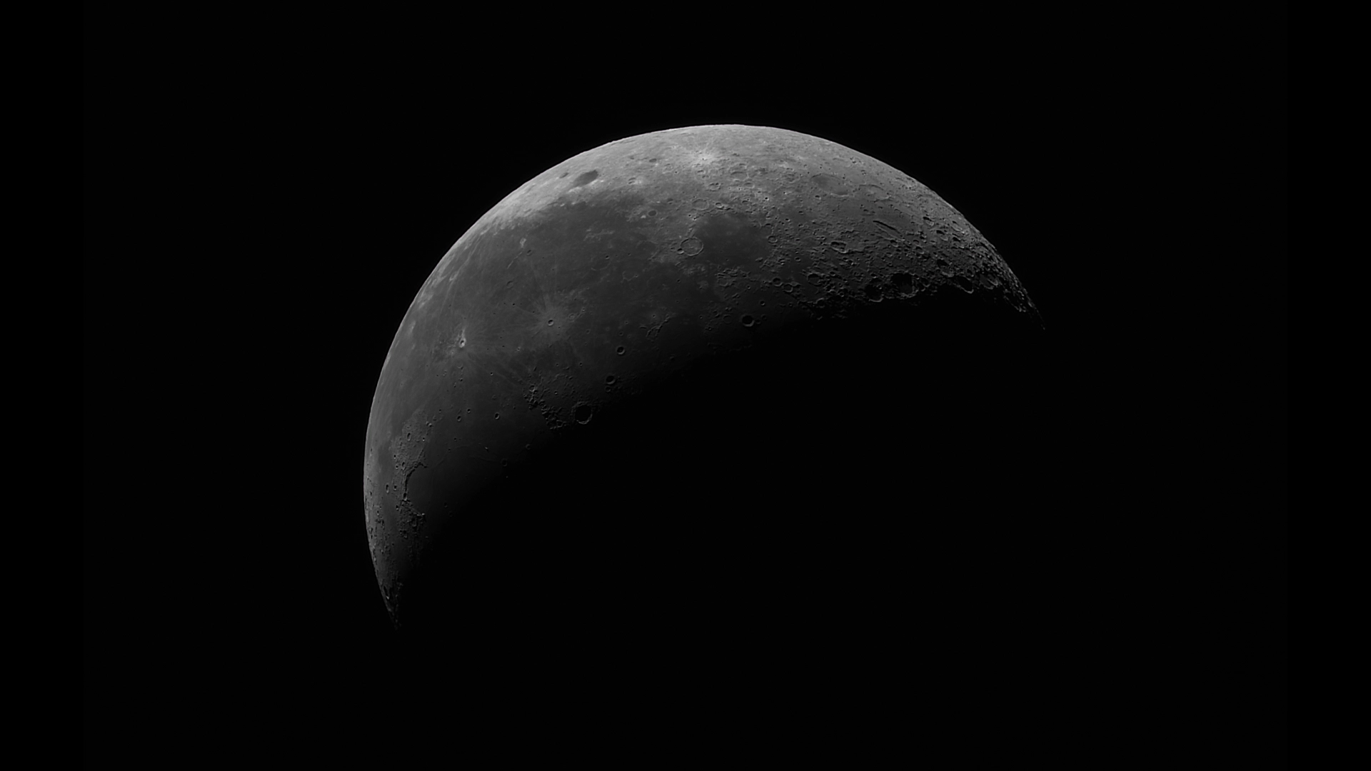 Detailed Moon captured in DRACO Planetary Mode