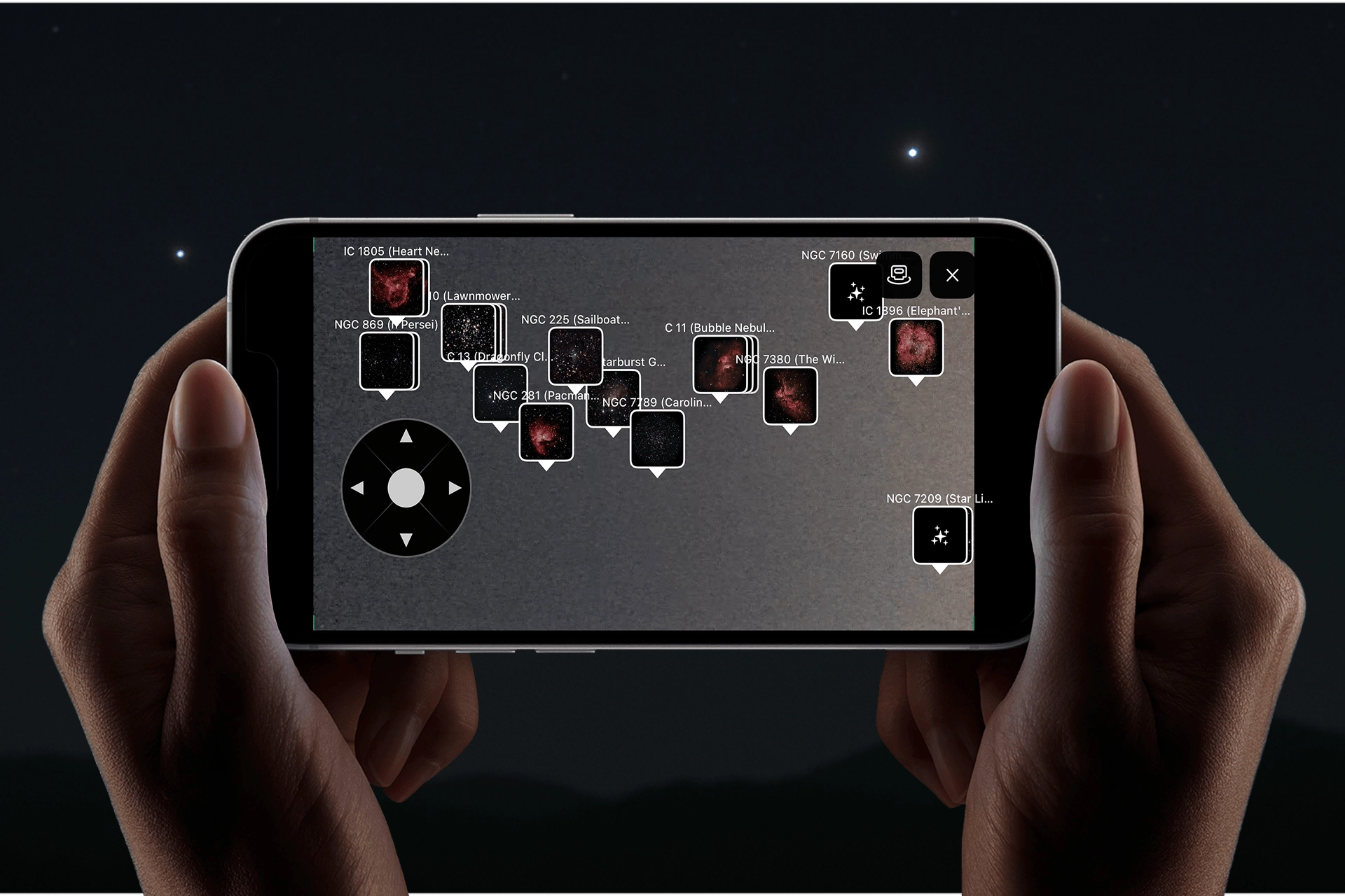 DWARFLAB app Sky Finder