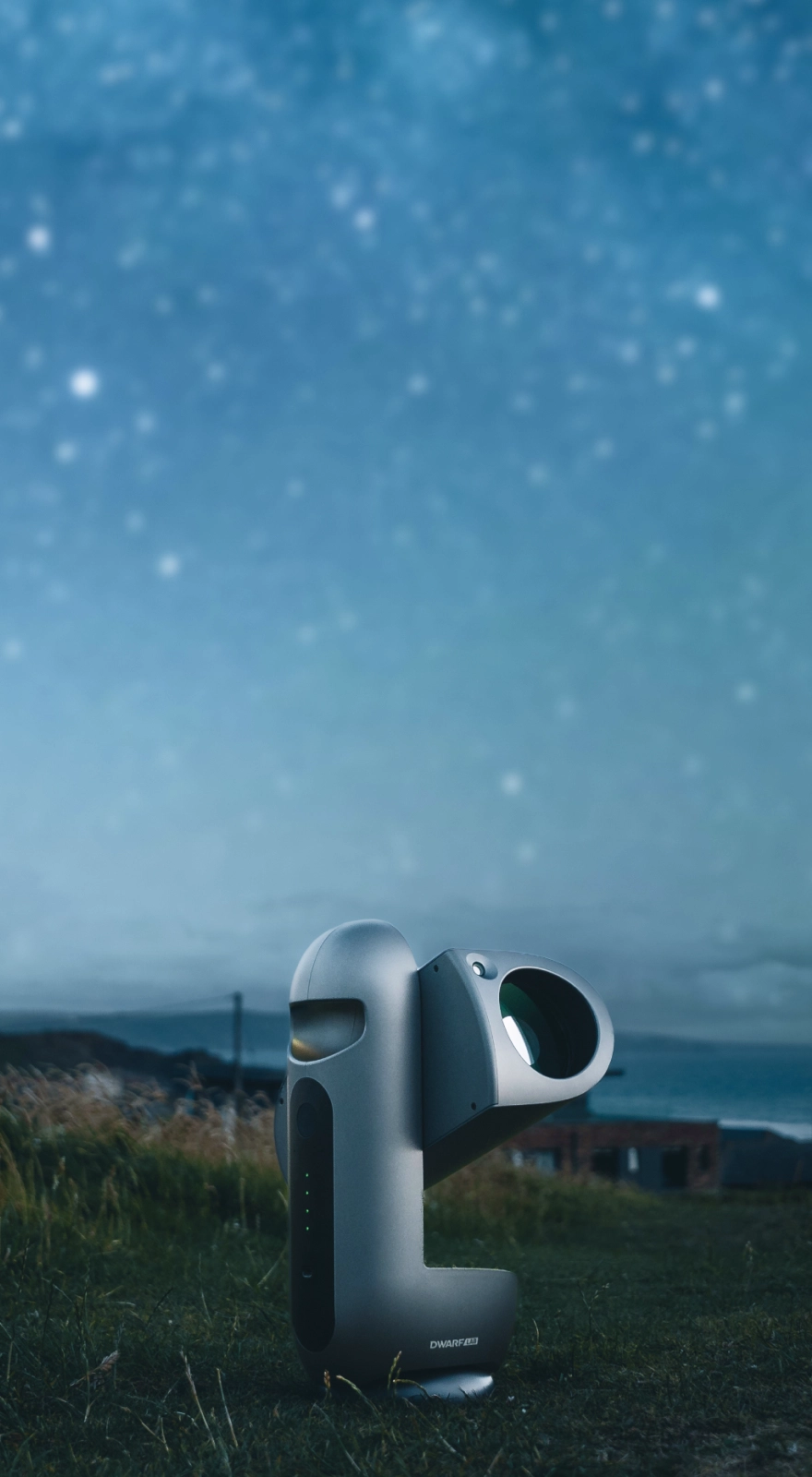 Draco smart telescope at night